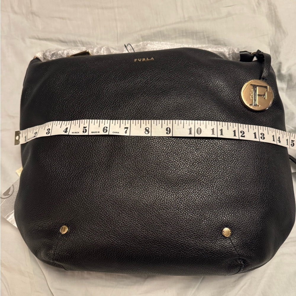 Furla Black Leather hobo Women's Bag - Picture 6 of 10